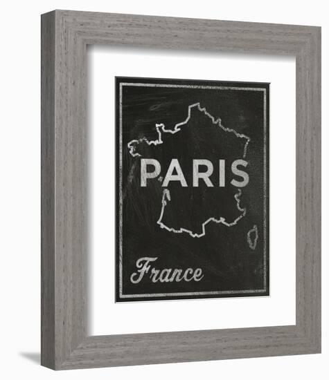 Paris, France-John Golden-Framed Art Print