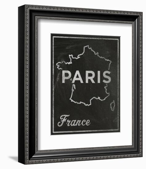 Paris, France-John Golden-Framed Art Print