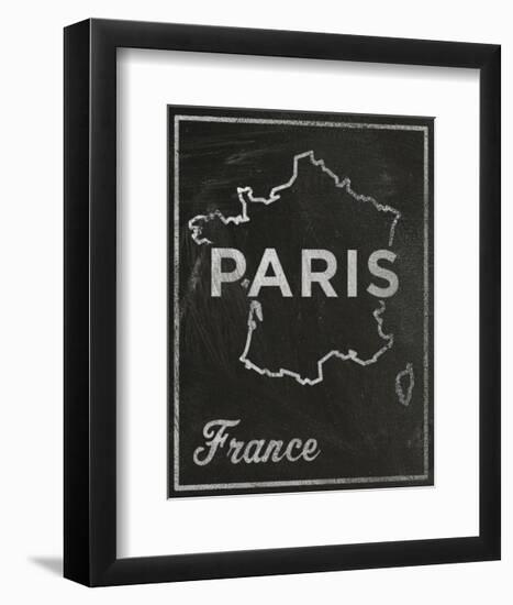 Paris, France-John Golden-Framed Art Print