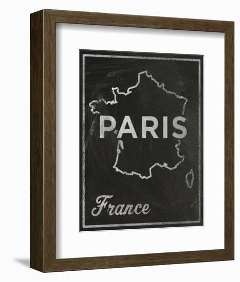 Paris, France-John Golden-Framed Art Print