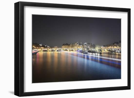 Paris from Pont des Arts-Philippe Manguin-Framed Photographic Print