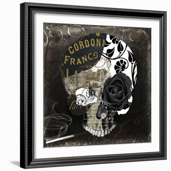 Paris Halloween II-Color Bakery-Framed Premium Giclee Print