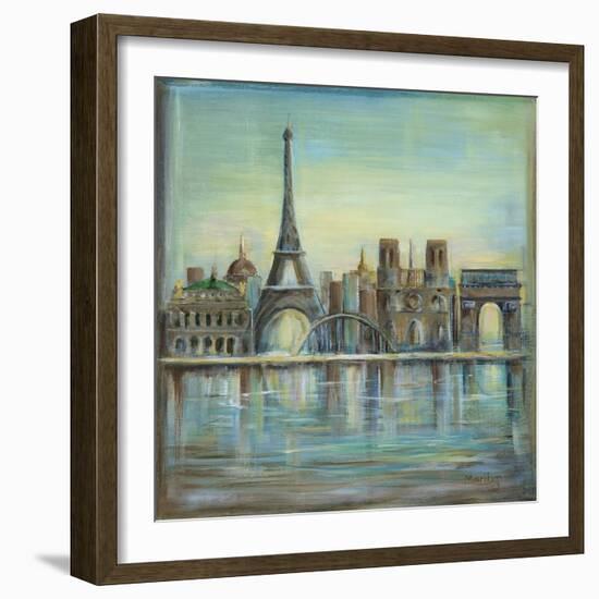 Paris Highlights-Marilyn Dunlap-Framed Art Print