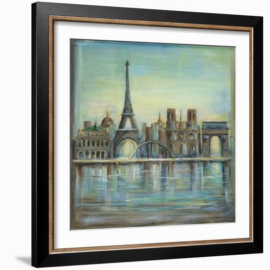 Paris Highlights-Marilyn Dunlap-Framed Art Print