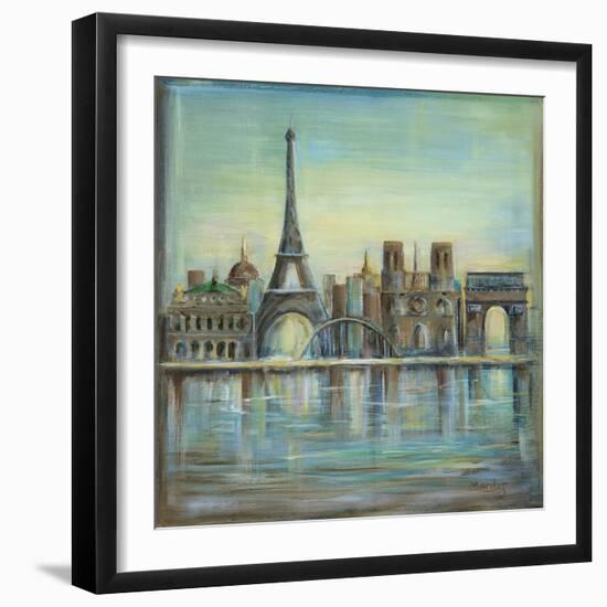 Paris Highlights-Marilyn Dunlap-Framed Art Print