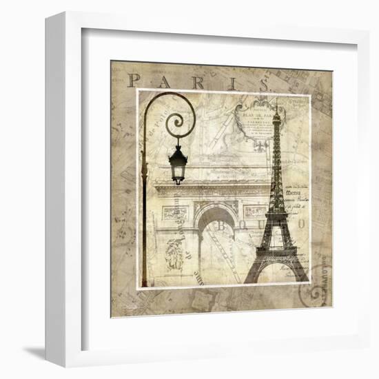 Paris Holiday-Keith Mallett-Framed Art Print