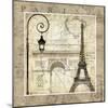 Paris Holiday-Keith Mallett-Mounted Art Print