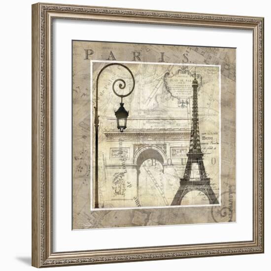 Paris Holiday-Keith Mallett-Framed Giclee Print