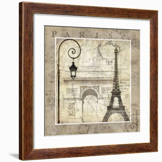 Paris Holiday-Keith Mallett-Framed Giclee Print