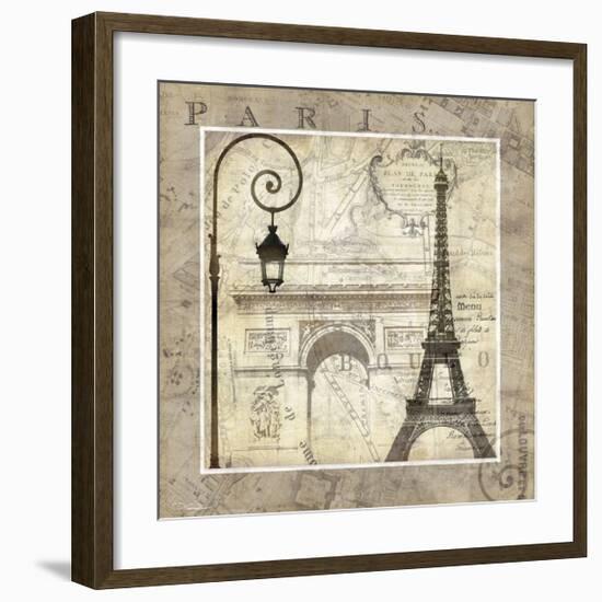 Paris Holiday-Keith Mallett-Framed Giclee Print