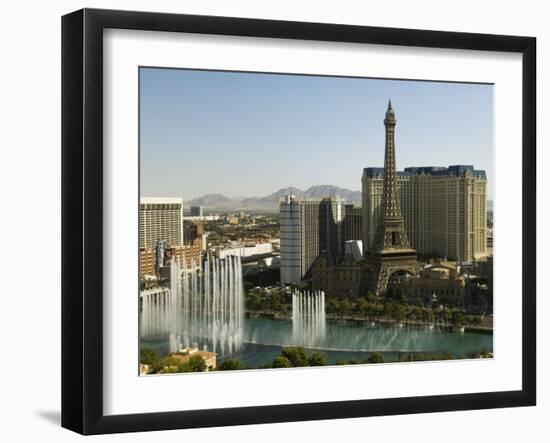 Paris Hotel on the Strip, Las Vegas, Nevada, USA-Robert Harding-Framed Photographic Print