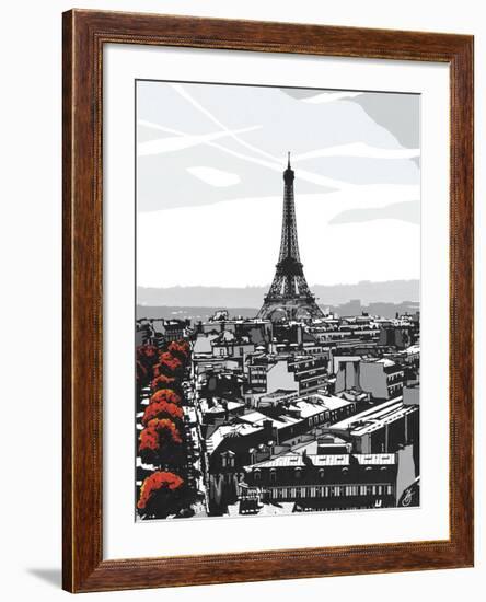 Paris I-Jo Fairbrother-Framed Art Print