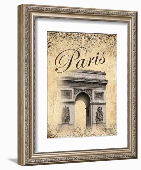 Paris II-Todd Williams-Framed Art Print