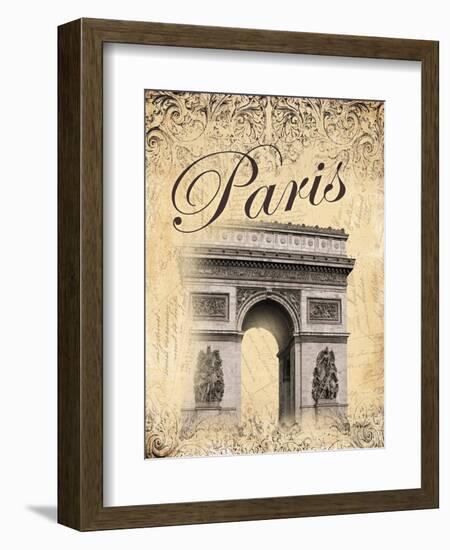 Paris II-Todd Williams-Framed Art Print