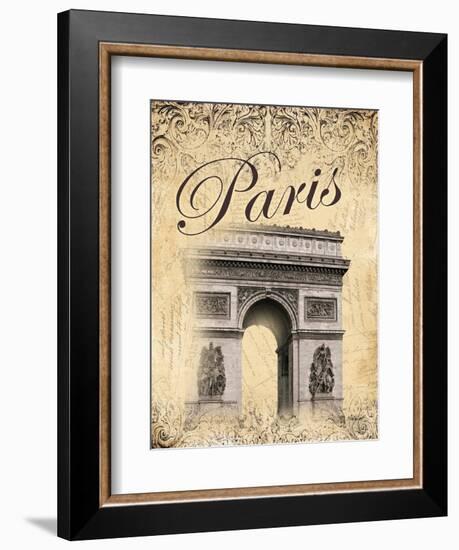 Paris II-Todd Williams-Framed Art Print