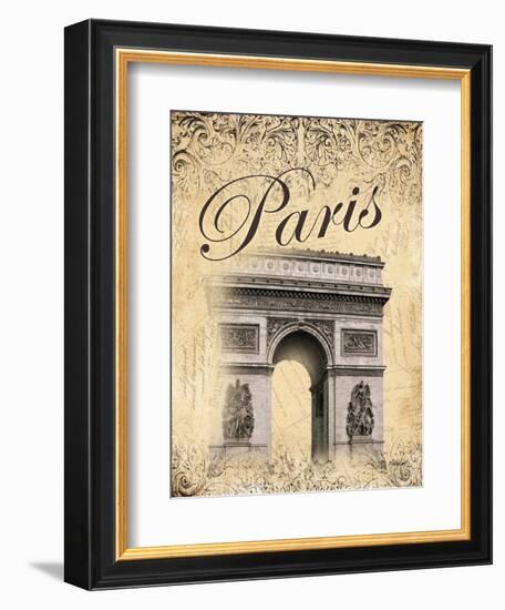 Paris II-Todd Williams-Framed Art Print