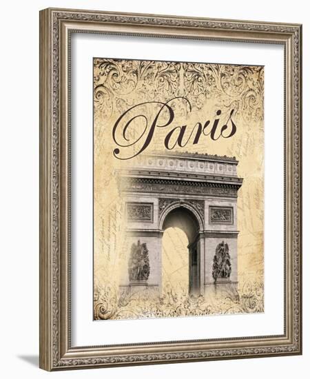 Paris II-Todd Williams-Framed Art Print