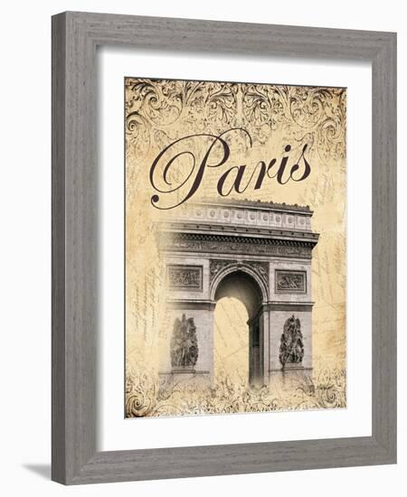 Paris II-Todd Williams-Framed Art Print