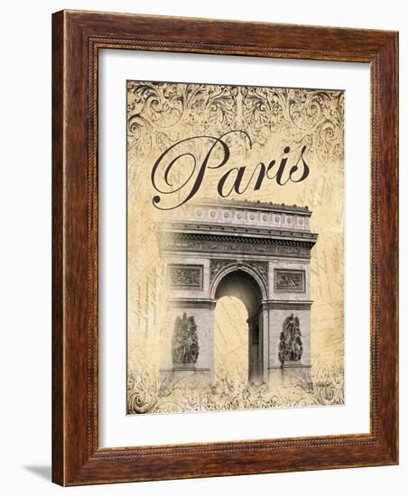 Paris II-Todd Williams-Framed Art Print