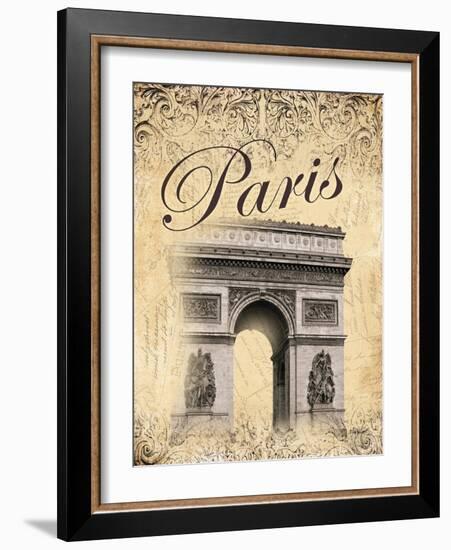 Paris II-Todd Williams-Framed Art Print