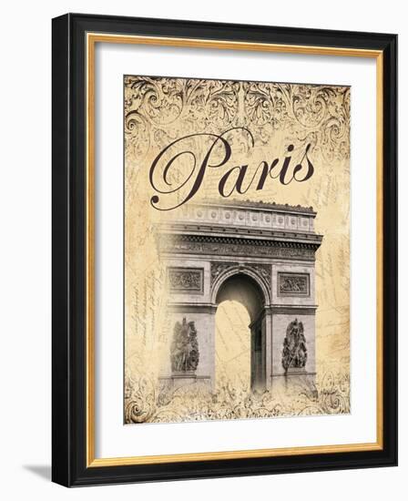 Paris II-Todd Williams-Framed Art Print