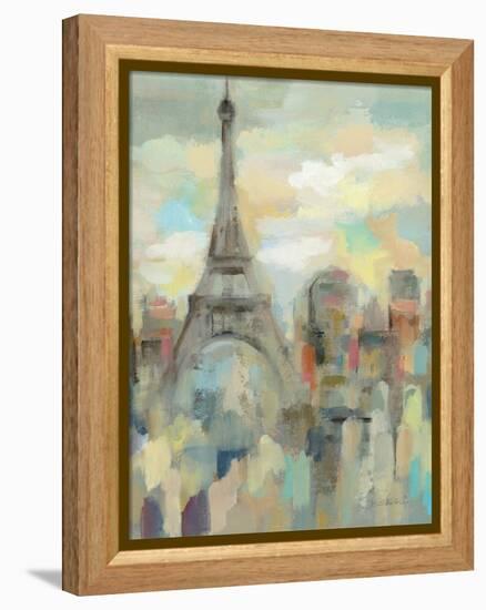 Paris Impression-Silvia Vassileva-Framed Stretched Canvas