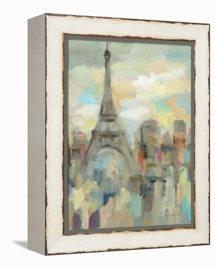 Paris Impression-Silvia Vassileva-Framed Stretched Canvas