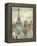 Paris Impression-Silvia Vassileva-Framed Stretched Canvas