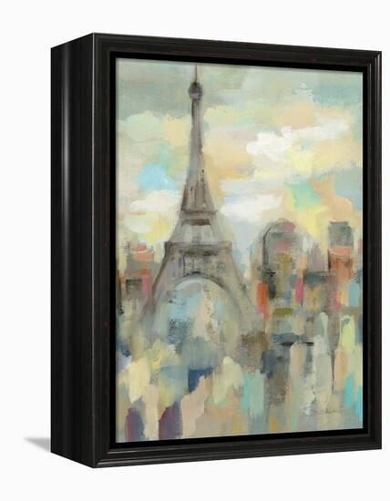 Paris Impression-Silvia Vassileva-Framed Stretched Canvas