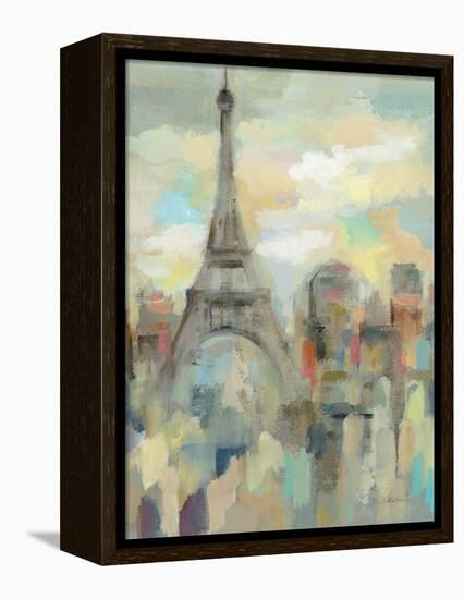 Paris Impression-Silvia Vassileva-Framed Stretched Canvas