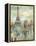 Paris Impression-Silvia Vassileva-Framed Stretched Canvas