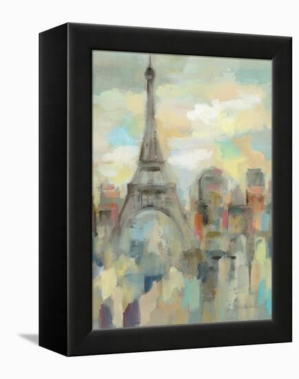 Paris Impression-Silvia Vassileva-Framed Stretched Canvas