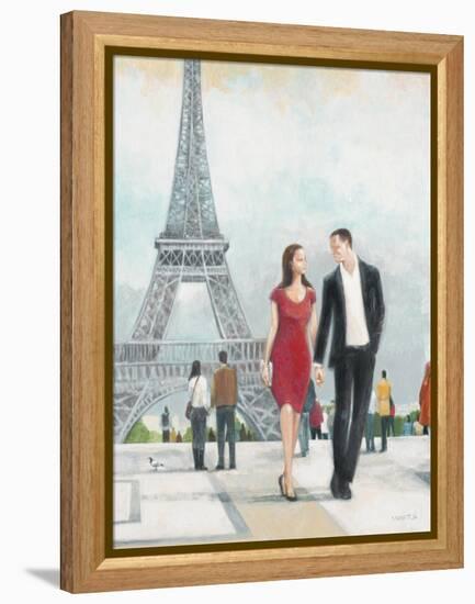 Paris Impressions 1-Norman Wyatt Jr.-Framed Stretched Canvas