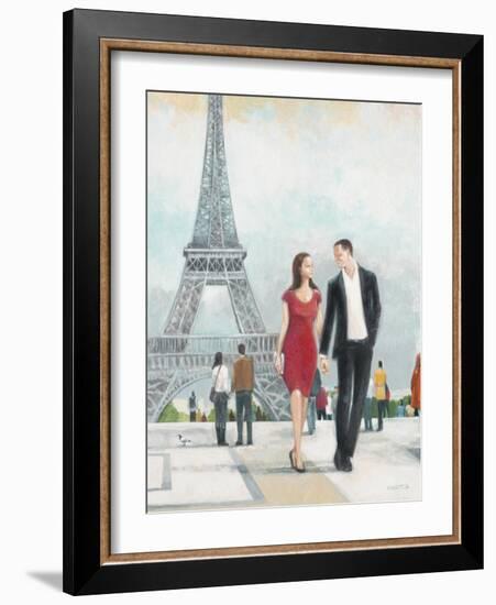 Paris Impressions 1-Norman Wyatt Jr.-Framed Art Print