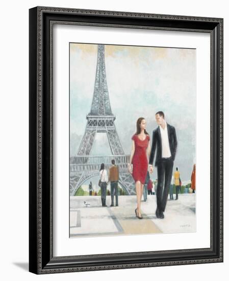 Paris Impressions 1-Norman Wyatt Jr.-Framed Art Print