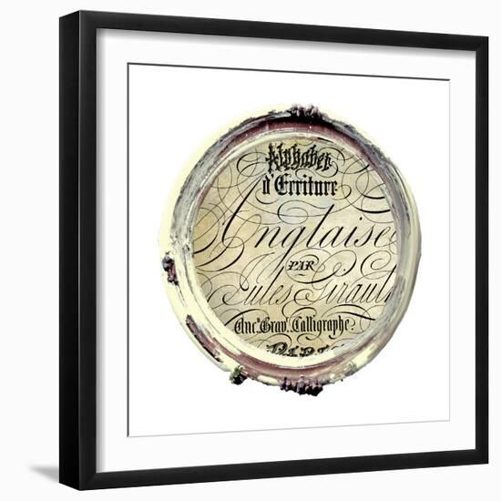 Paris in Frames 1-Color Bakery-Framed Giclee Print