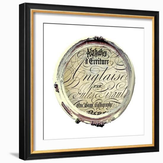 Paris in Frames 1-Color Bakery-Framed Giclee Print