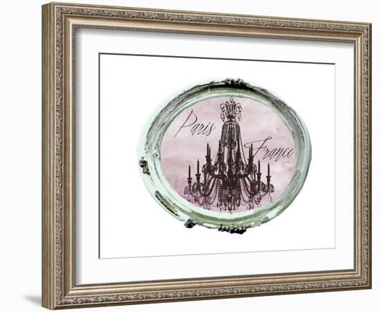 Paris in Frames 5-Color Bakery-Framed Giclee Print