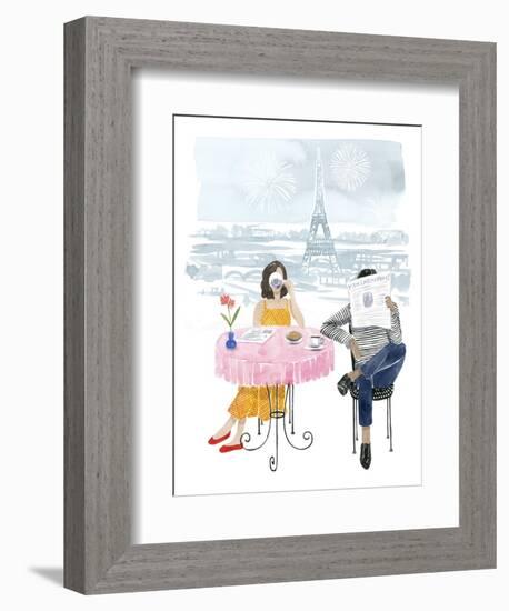 Paris in Love II-Grace Popp-Framed Art Print