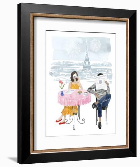 Paris in Love II-Grace Popp-Framed Art Print