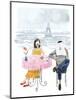 Paris in Love II-Grace Popp-Mounted Art Print