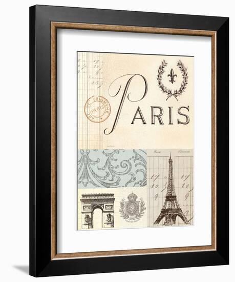 Paris in Memory-Marco Fabiano-Framed Art Print