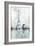 Paris in the rain-OnRei-Framed Art Print