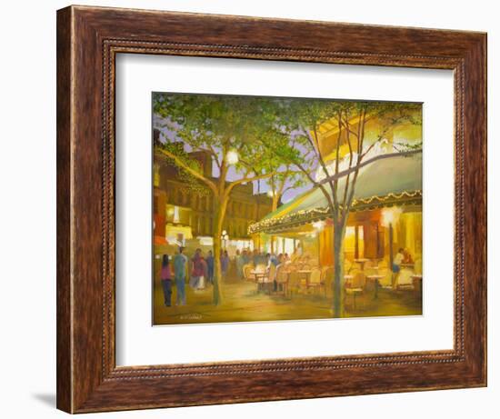 Paris in the Spring (Oil on Board)-William Ireland-Framed Giclee Print