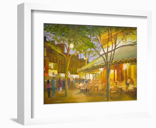 Paris in the Spring (Oil on Board)-William Ireland-Framed Giclee Print