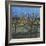 Paris in Winter, Passarelle des Arts-Susan Brown-Framed Giclee Print