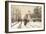 Paris in Winter-Eugene Galien-Laloue-Framed Giclee Print