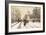 Paris in Winter-Eugene Galien-Laloue-Framed Giclee Print