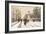 Paris in Winter-Eugene Galien-Laloue-Framed Giclee Print