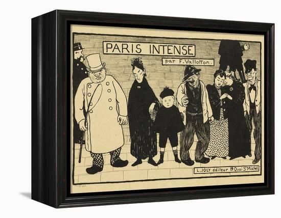 Paris Intense, 1893-94-Félix Vallotton-Framed Premier Image Canvas